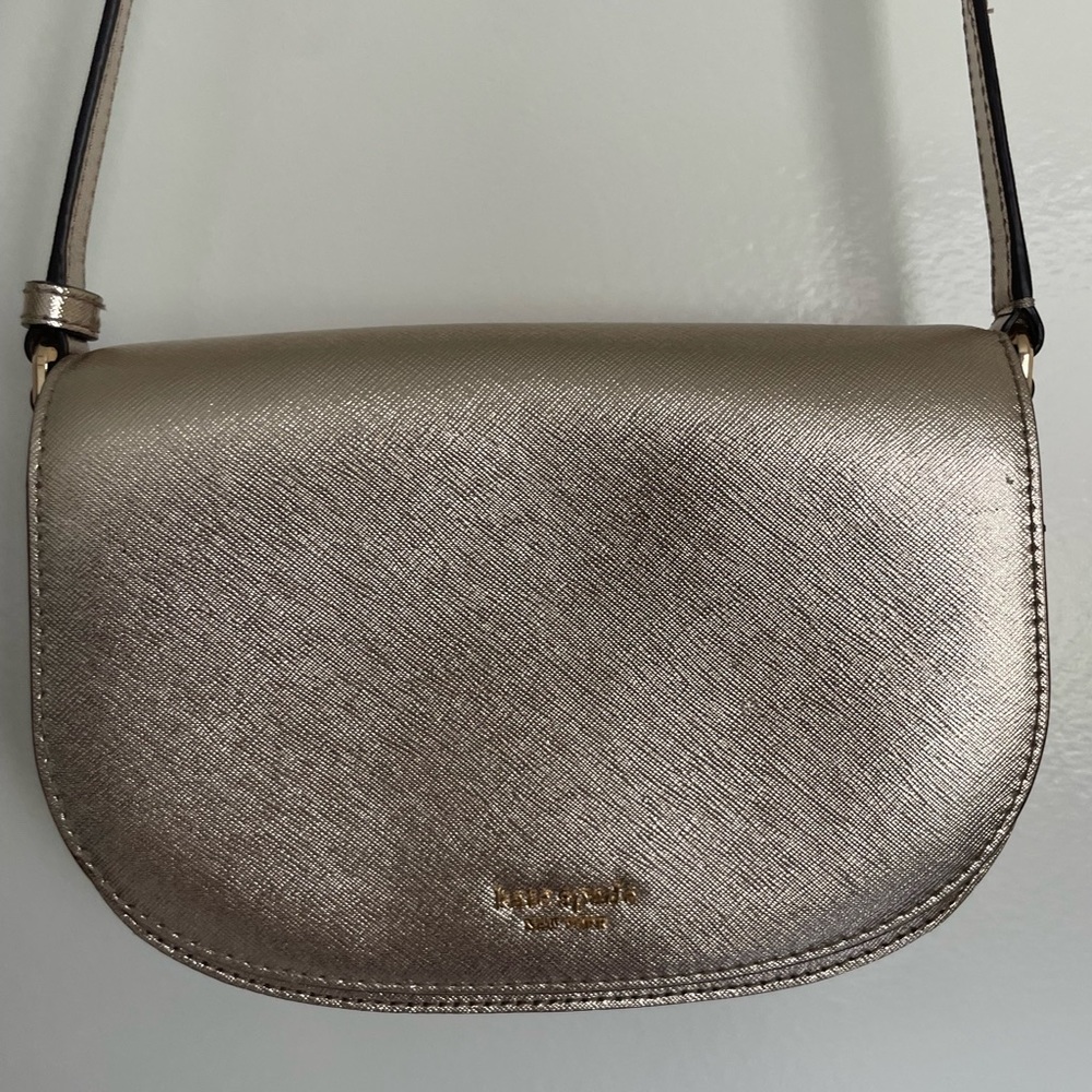 Kate Spade Rose Gold Crossbody Bag
